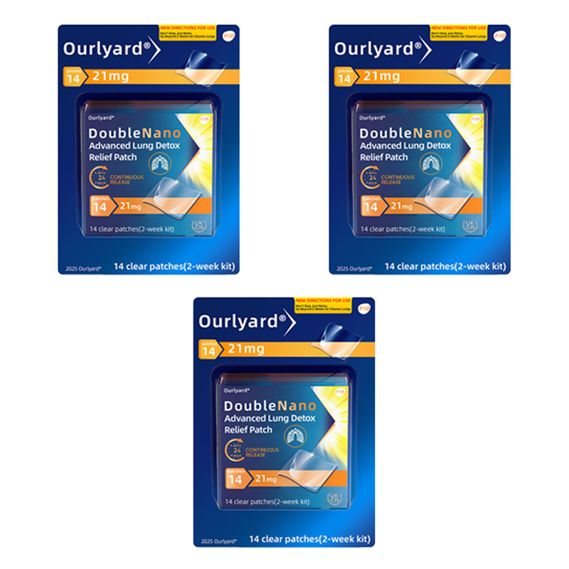Ourlyard DoubleNano Advanced Lung Detox Relief Patch