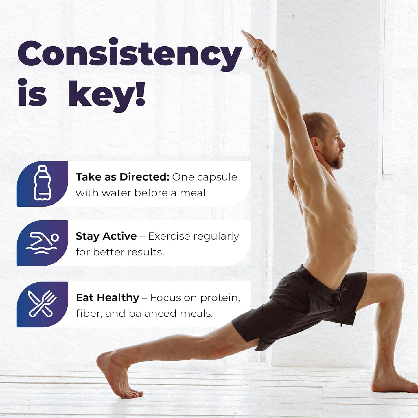 Weight Management Supplement for Women & Men - GLP1 Supports Gut Health