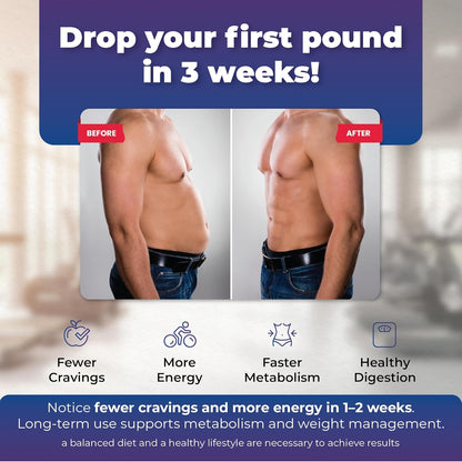 Weight Management Supplement for Women & Men - GLP1 Supports Gut Health