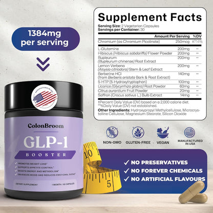 Weight Management Supplement for Women & Men - GLP1 Supports Gut Health