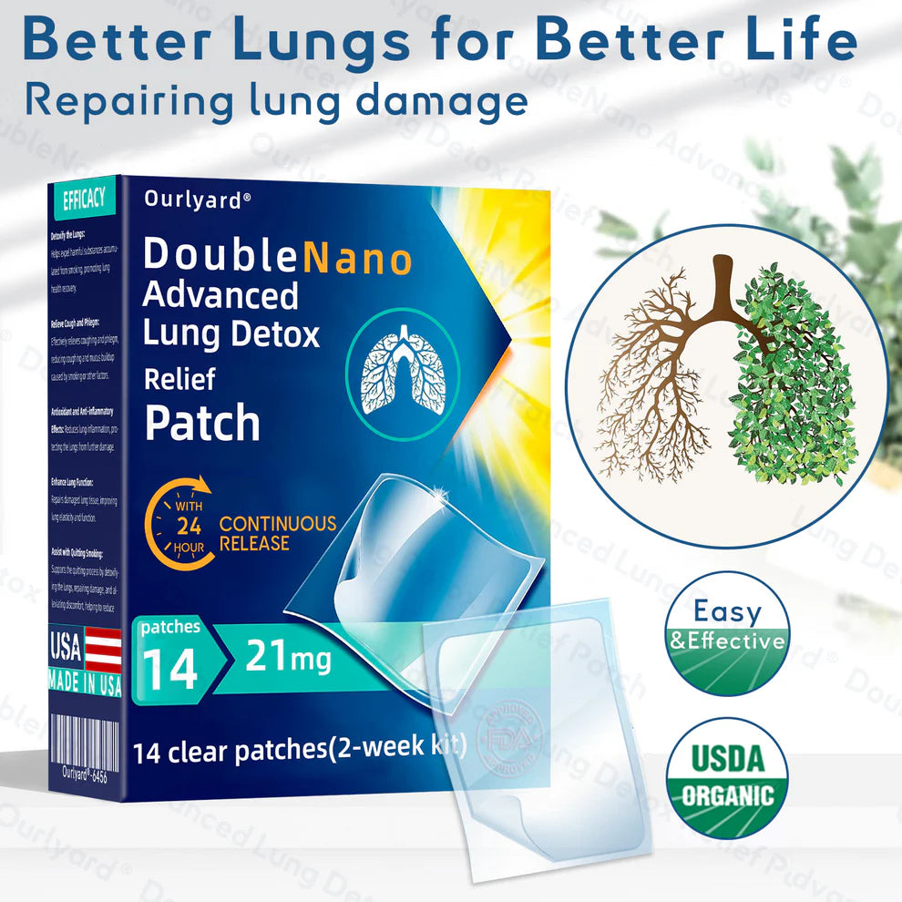Ourlyard DoubleNano Advanced Lung Detox Relief Patch
